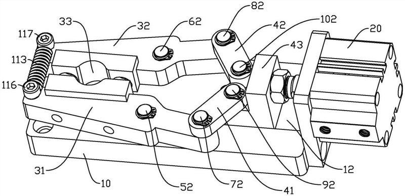 一种应用于气缸或油缸的锁轴装置-爱企查