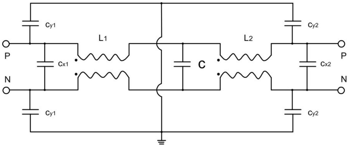 电动汽车电机控制器用emi多级滤波电路-爱企查