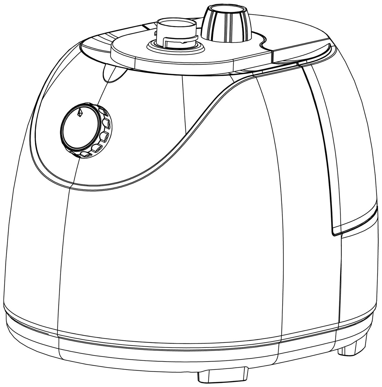 本外观设计产品的用途:本外观设计产品属于日用小家电,主要用于熨烫