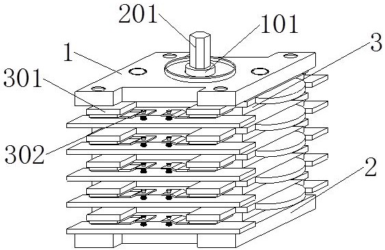 提供的用于电开关设备的辅助切断装置,通过接触组件内的固定弹簧结构