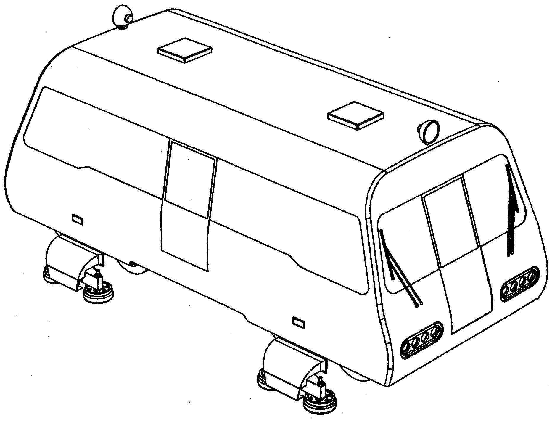 磁浮轨道巡检车