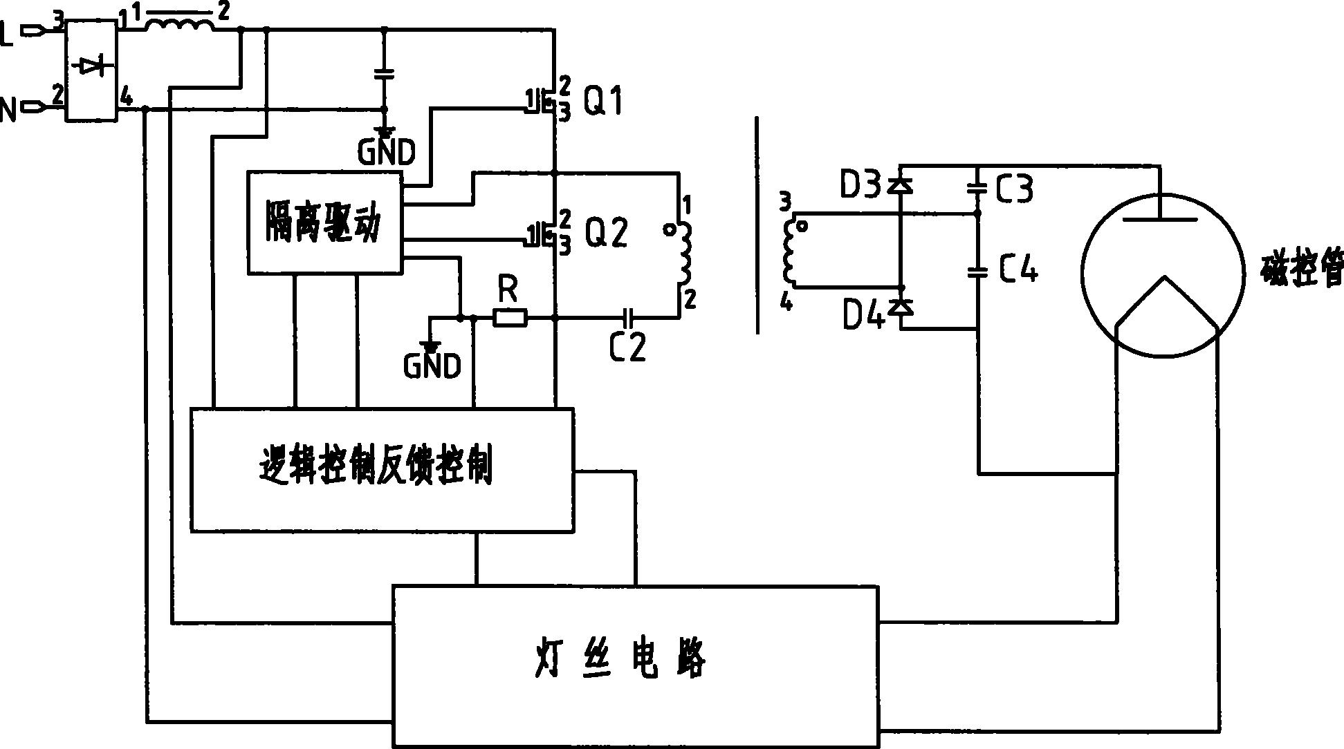 磁控管工作原理图解图片