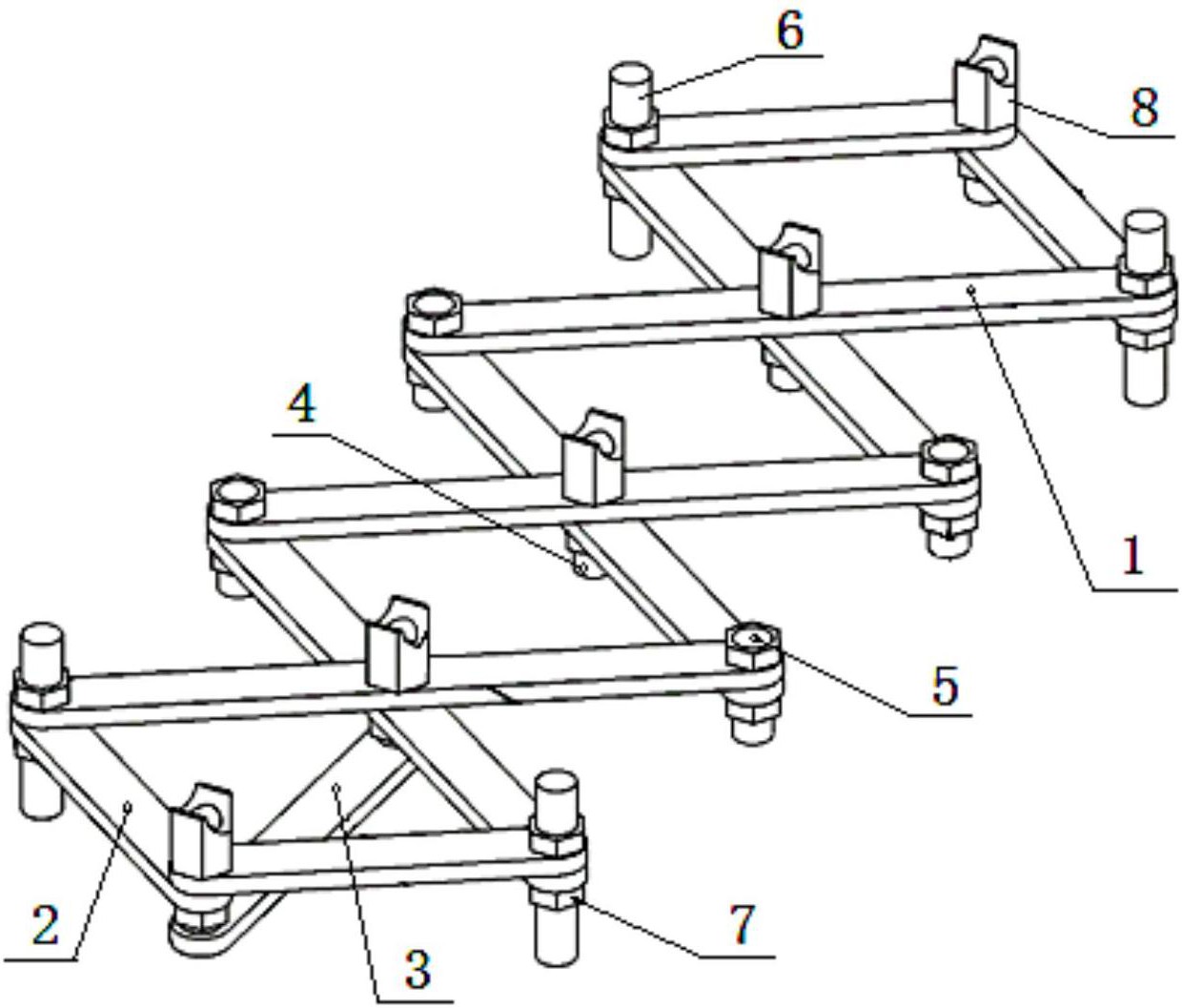 可调式钢筋绑扎辅助连杆伸缩支架-爱企查