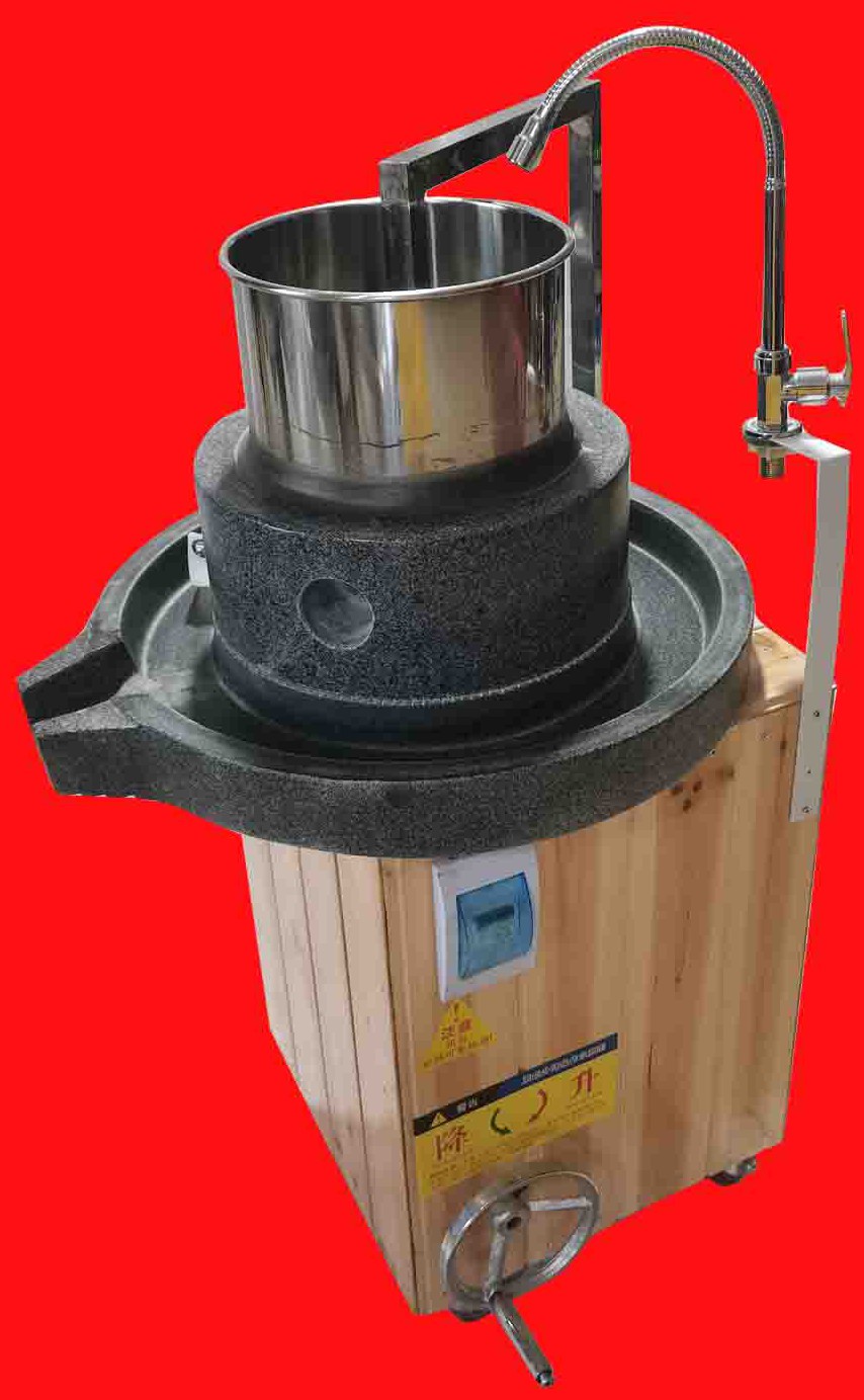 摘要附图摘要1.本外观设计产品的名称:电动石磨.2.