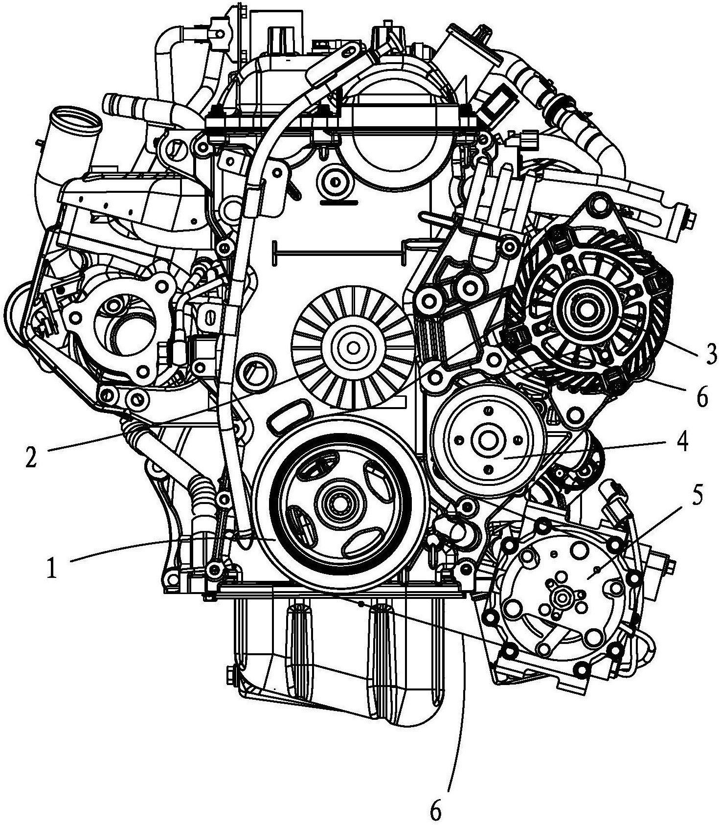 一种新型发动机轮系-爱企查