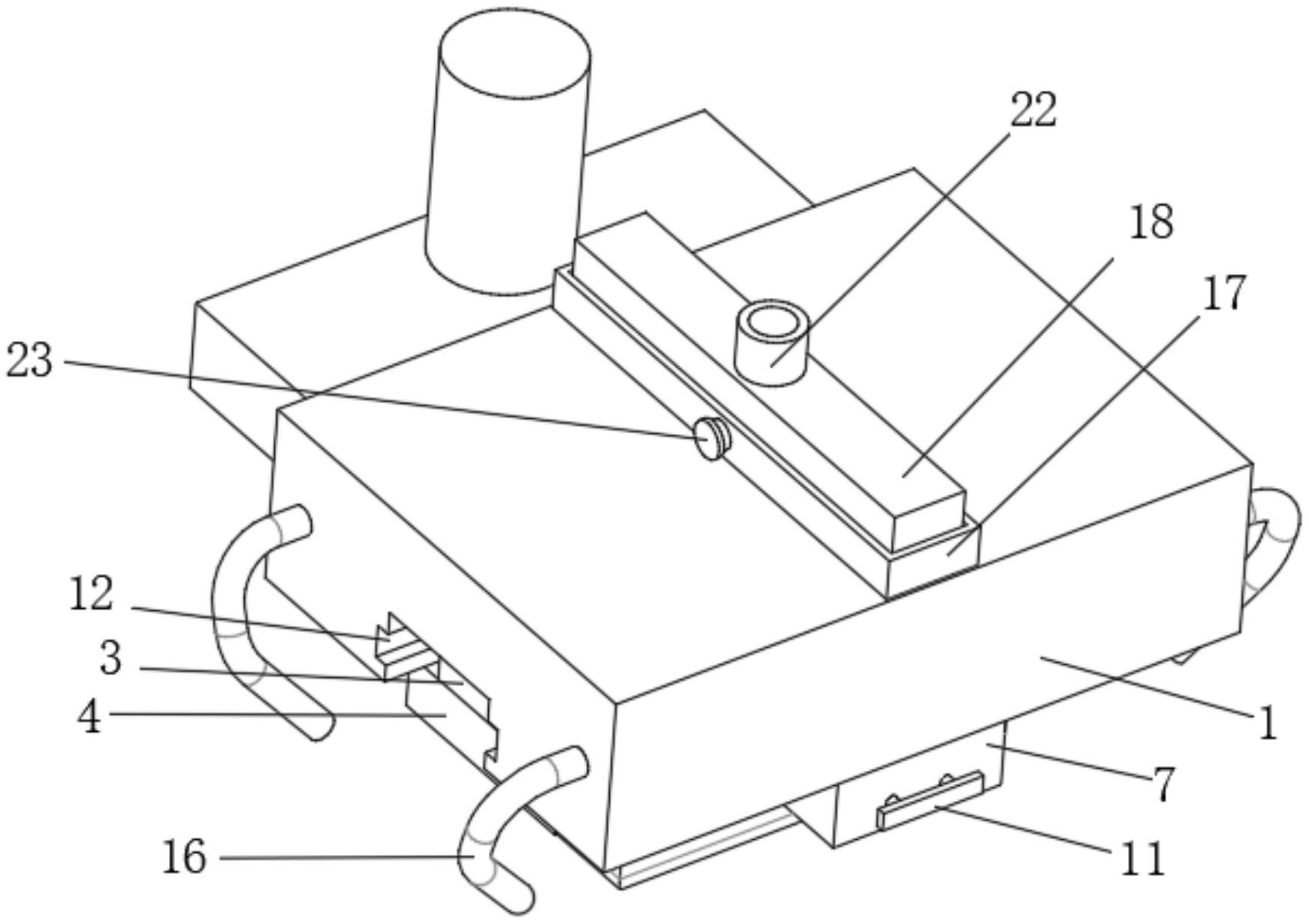 一种油盘立式单色移印机的移印头结构