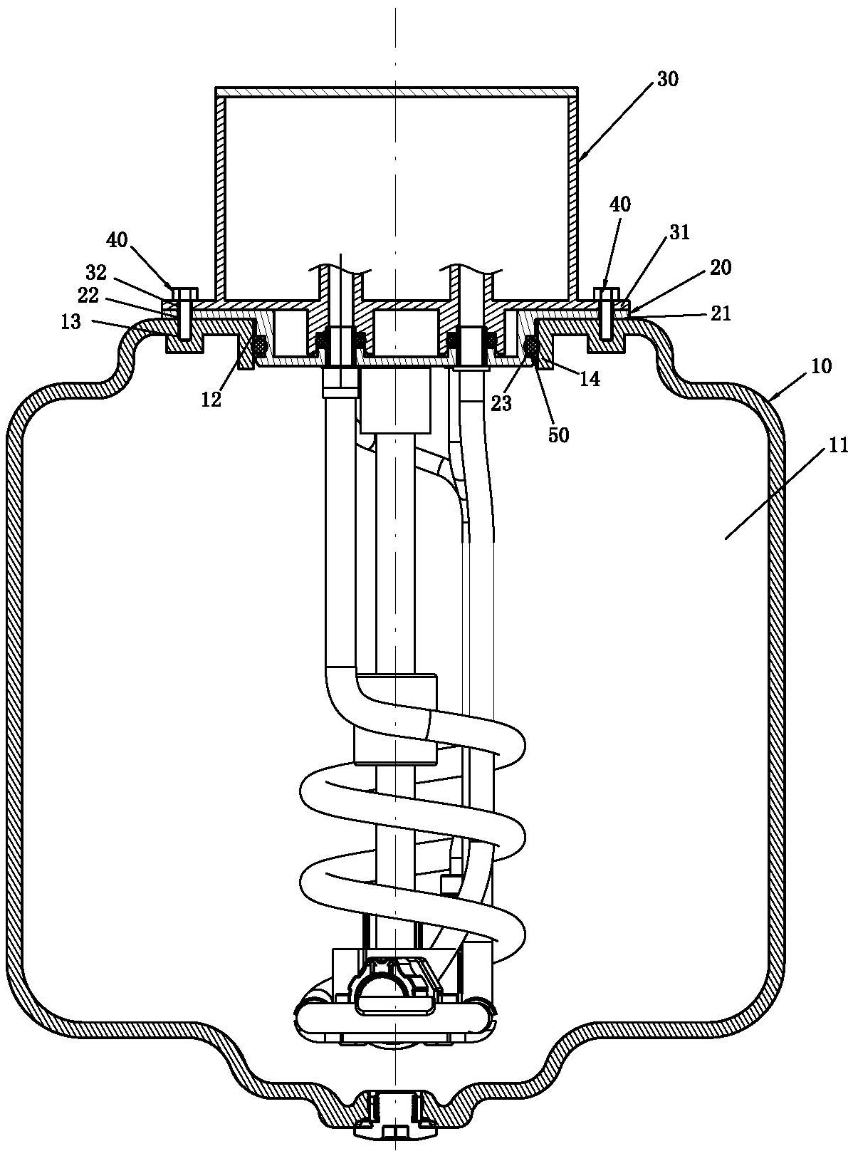 一种车载尿素供给装置的安装结构-爱企查