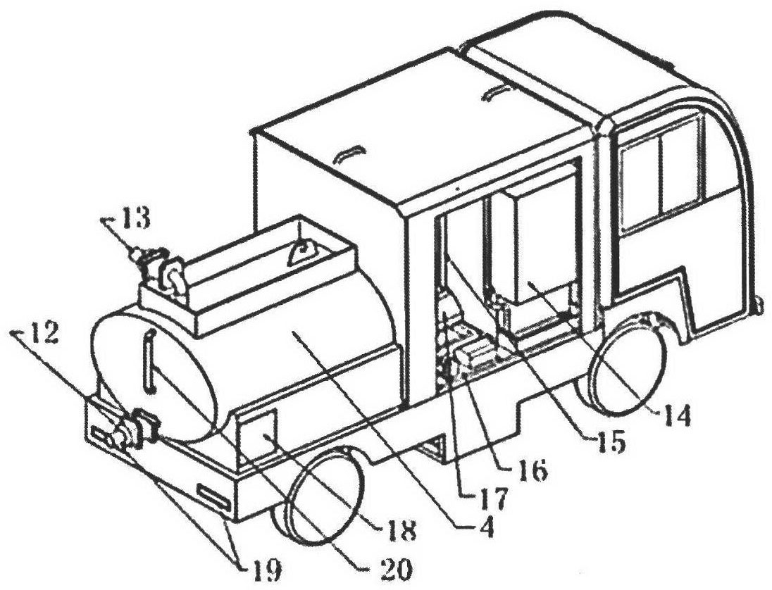 一种小型多用途电动吸污车-爱企查