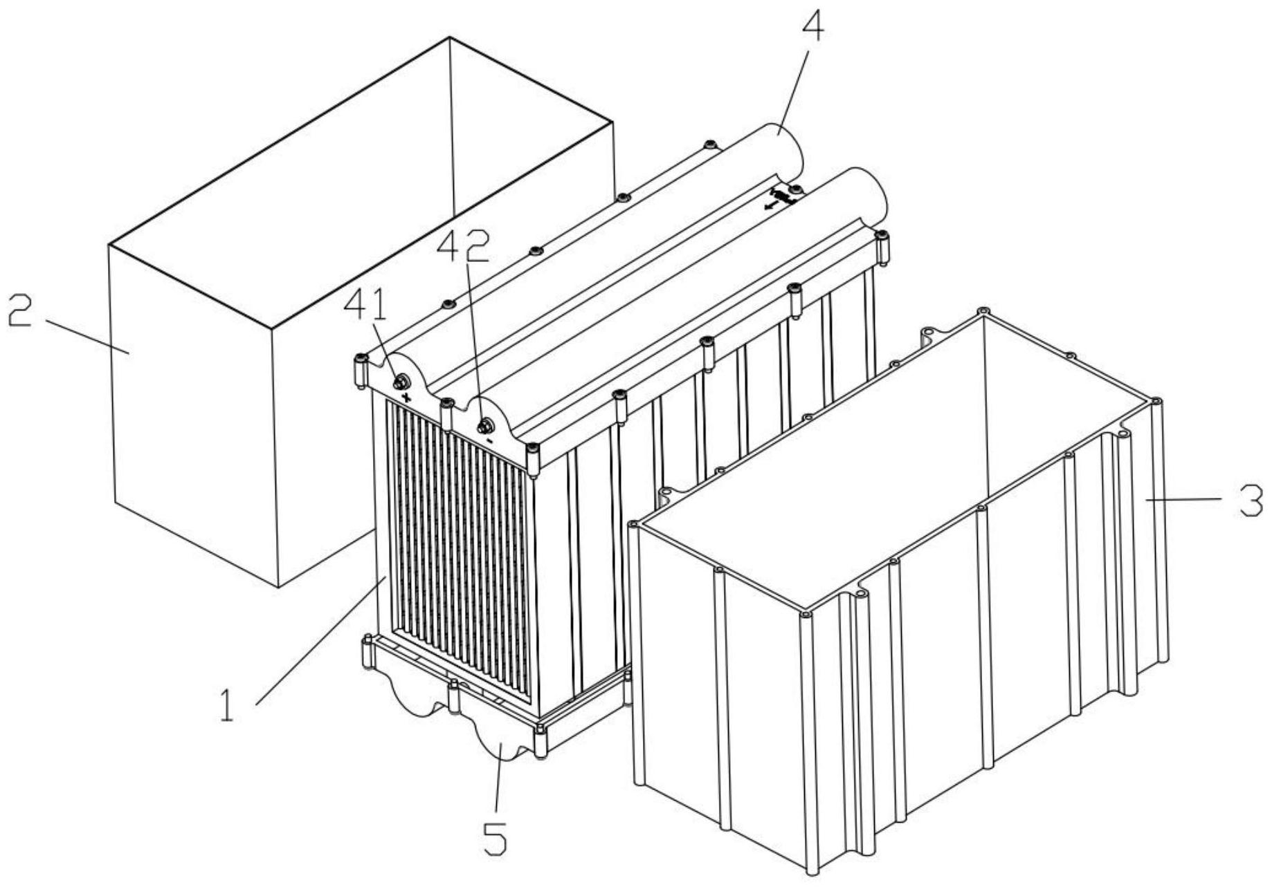摘要附图摘要本发明涉及一种氢燃料电池,包括氢氧质子交换模组,氢氧
