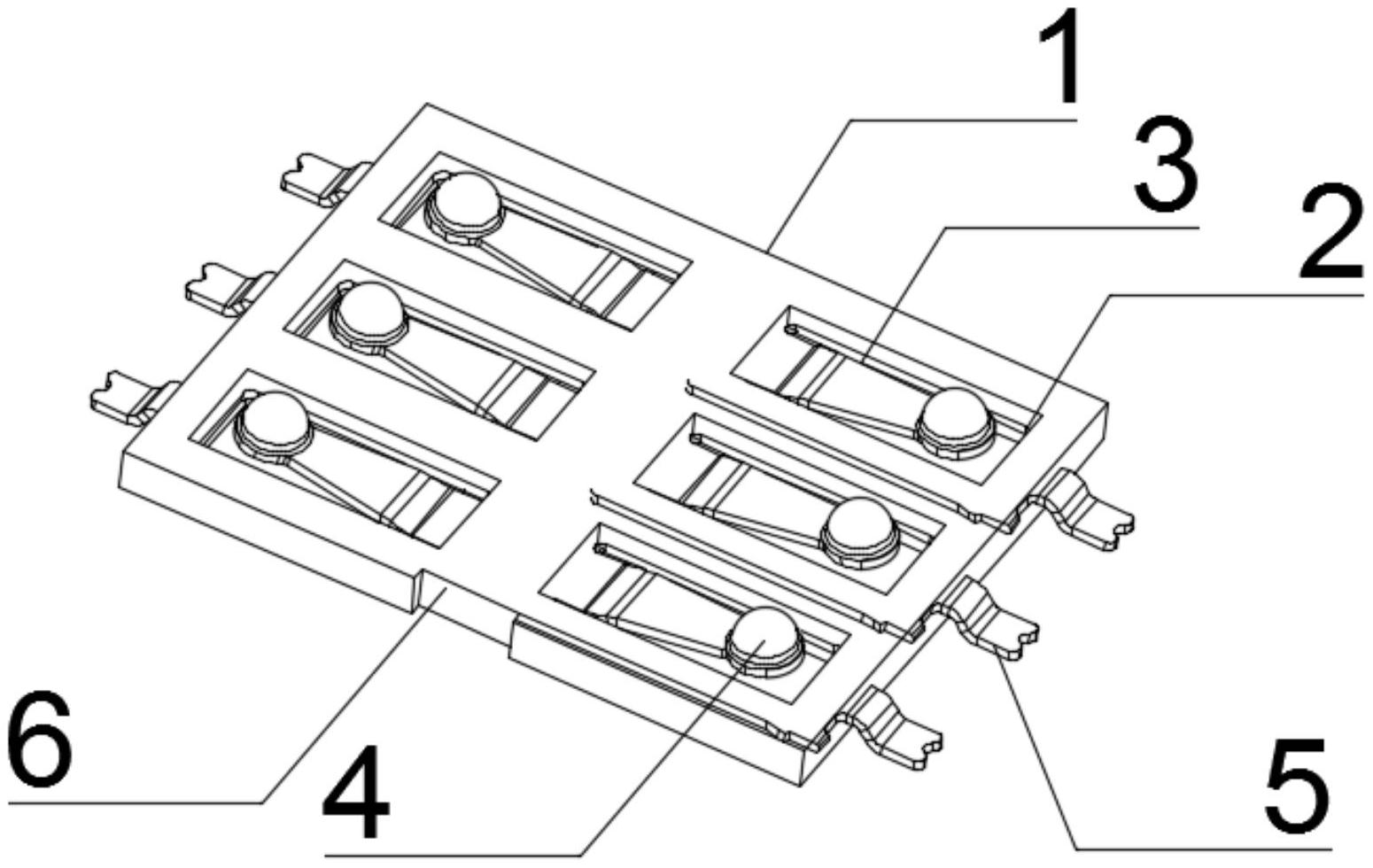 一种简易式卡托卡座一体化结构-爱企查