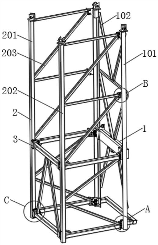 一种塔式起重机的片式顶升套架-爱企查