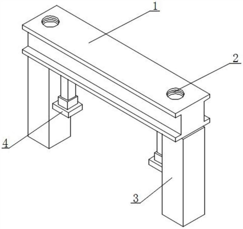 一种用于激光加工机床的一体化横梁结构