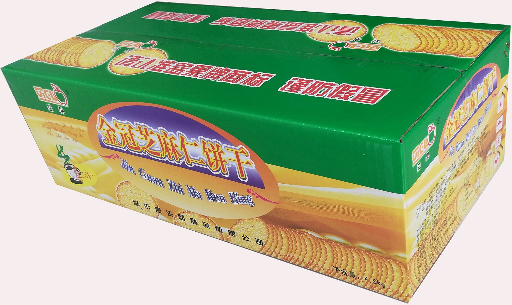 包装箱(金冠芝麻仁饼干)-爱企查