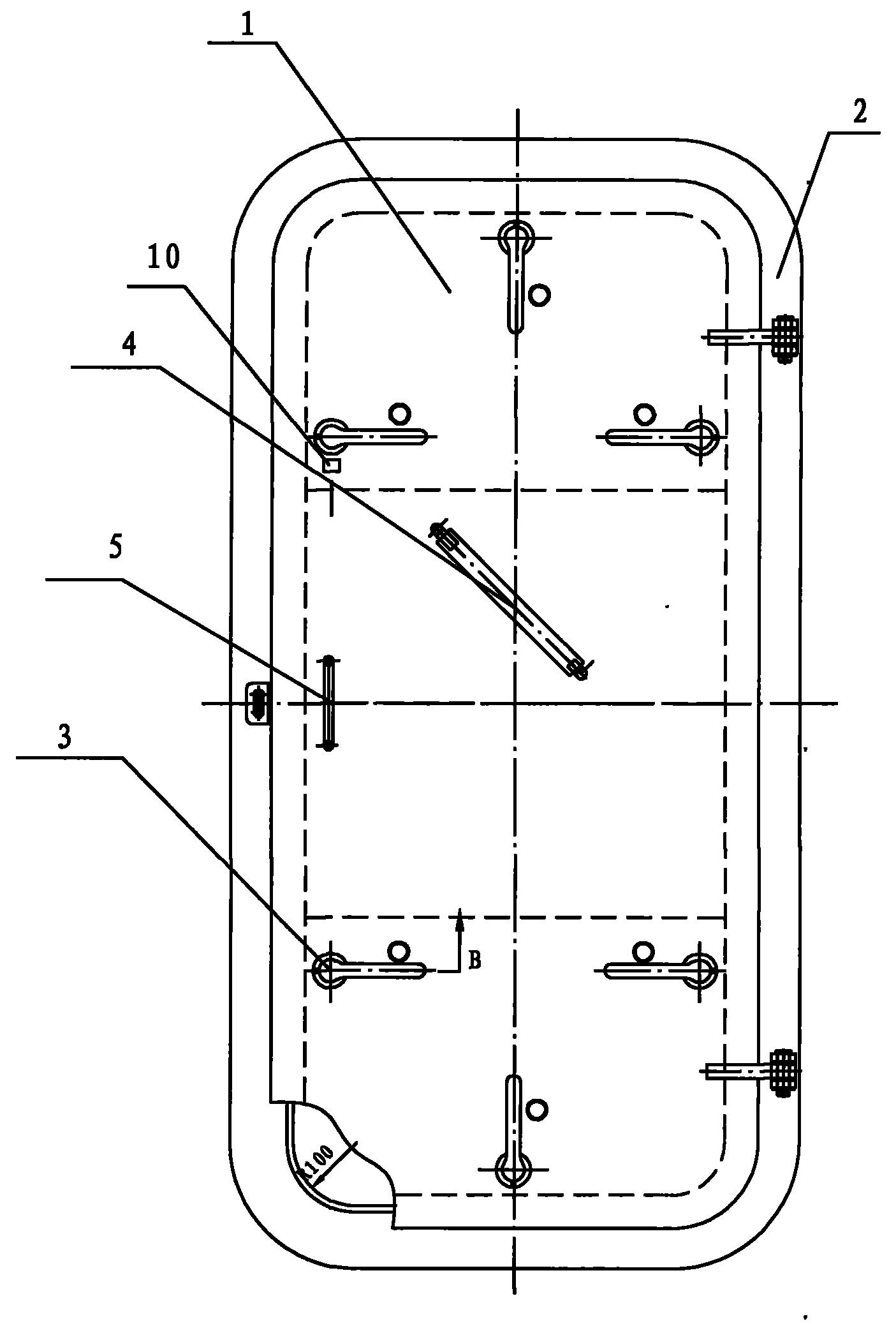 一种船舶上可防海盗的钢质门-爱企查