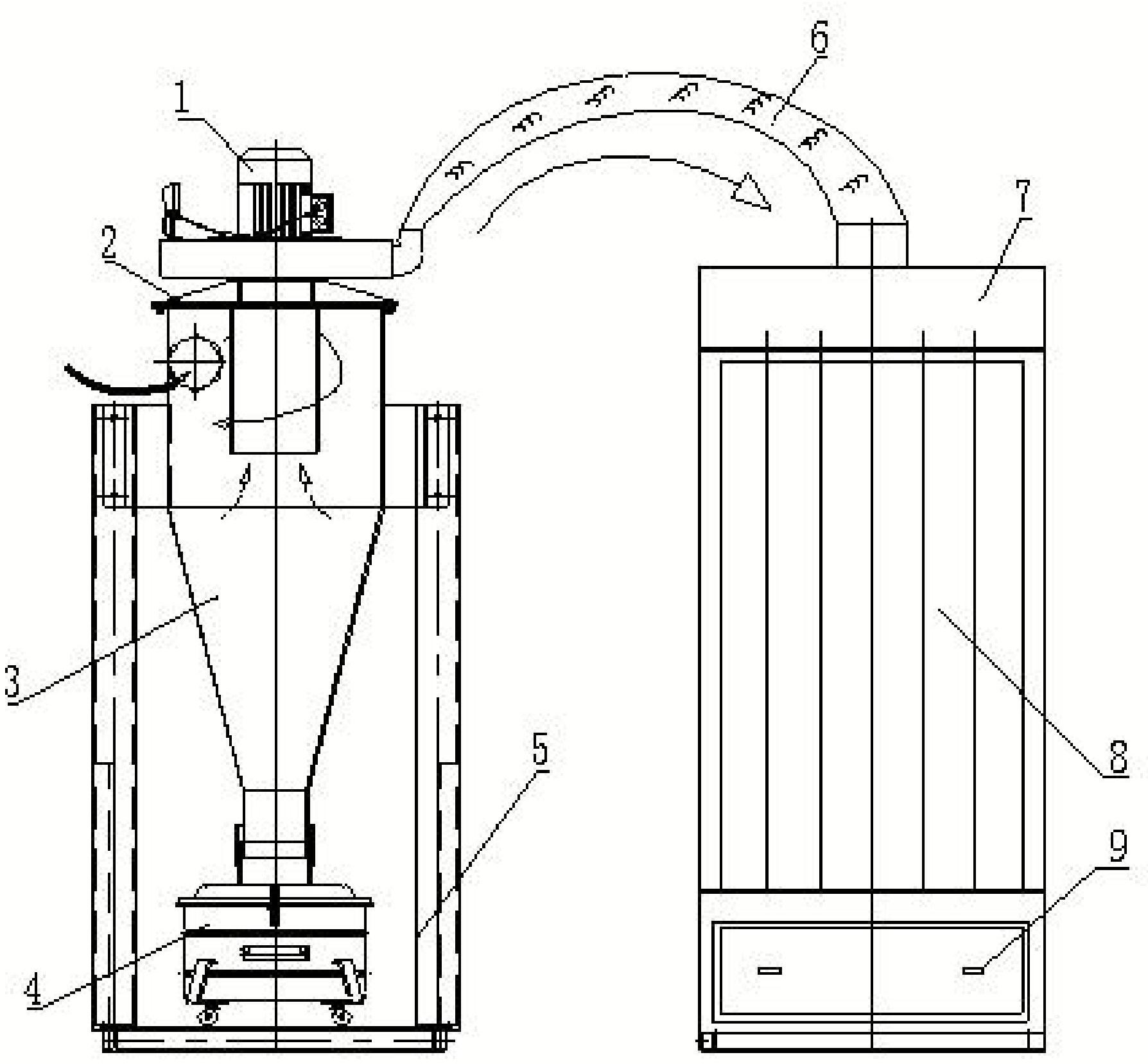 一种低能耗大风量旋风型工业除尘器-爱企查