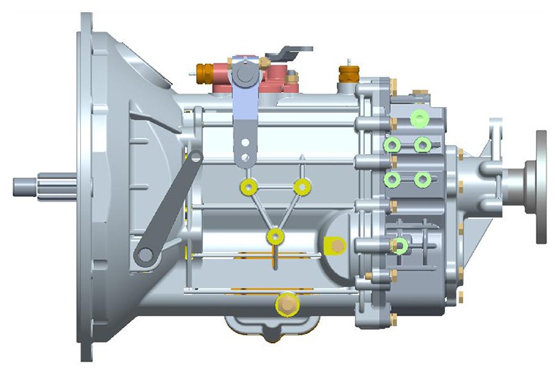 五档单中间轴变速器-爱企查