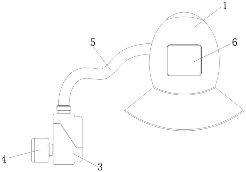 一种医用正压防护头套-爱企查
