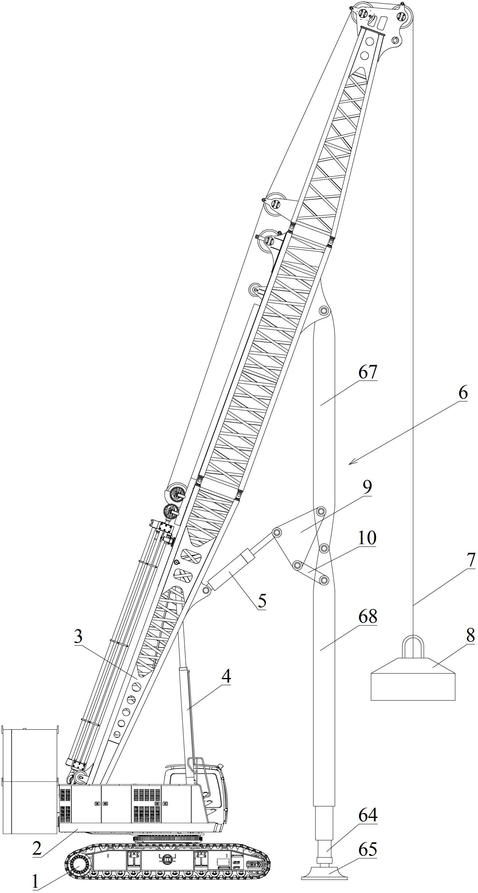 一种便于拓展夯能的强夯机