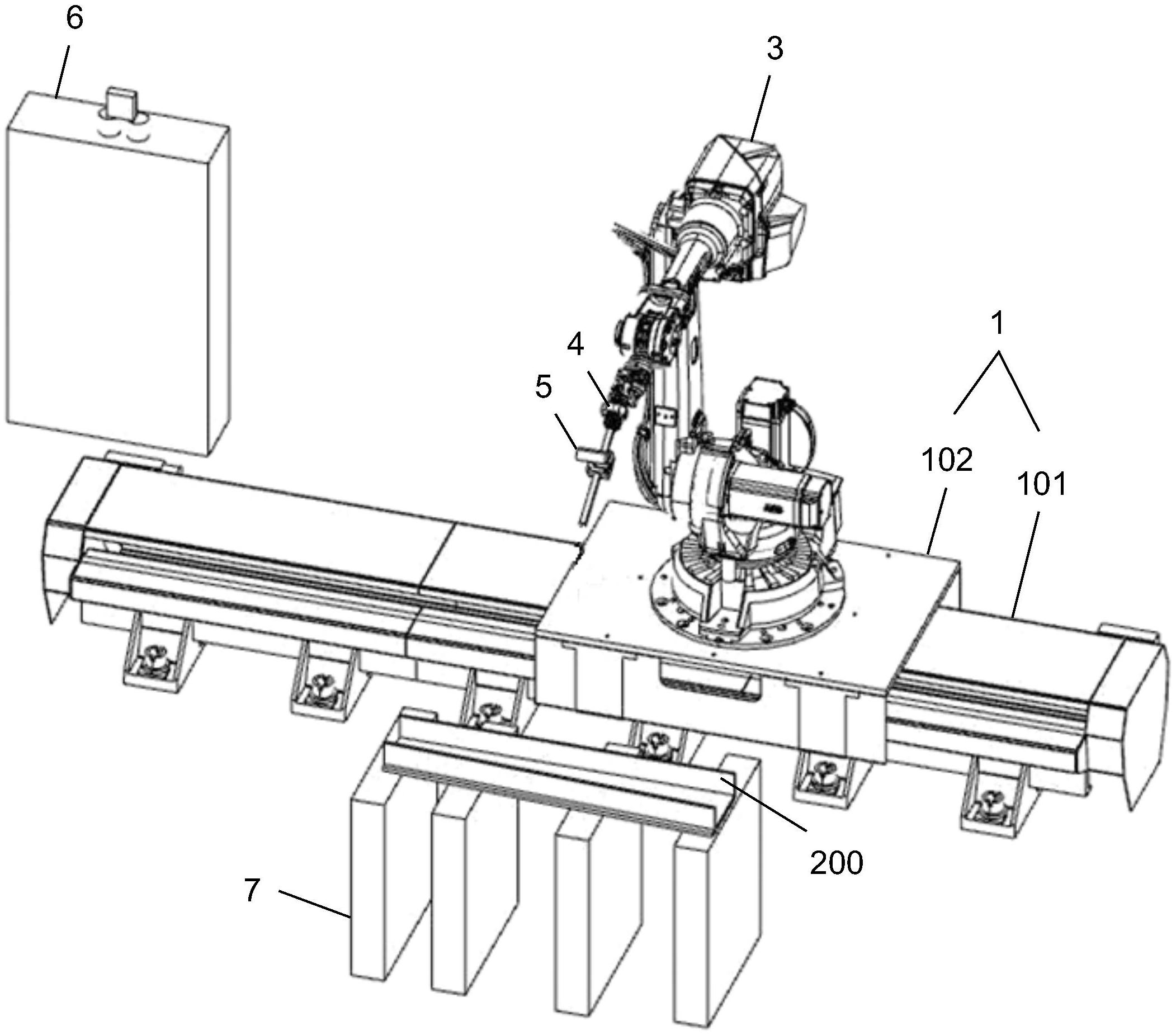焊接机器人结构简图图片