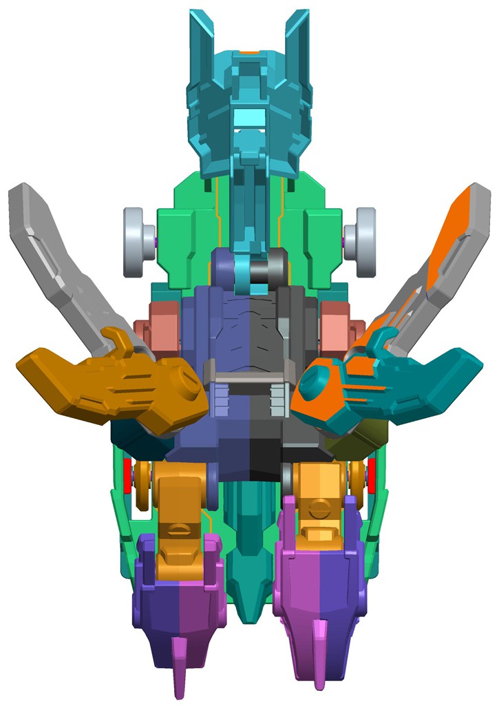 变形玩具车(钢翼战龙-打开)-爱企查