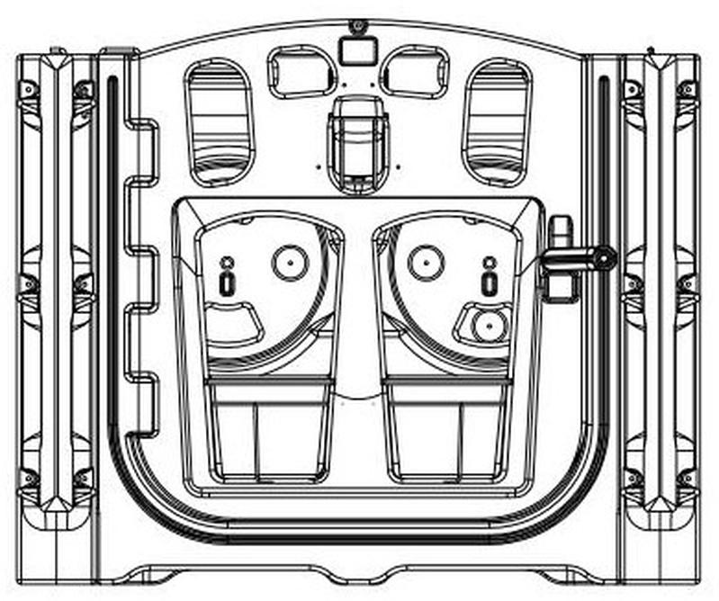 摘要附图摘要1.本外观设计产品的名称:滚塑牛栏. 2.