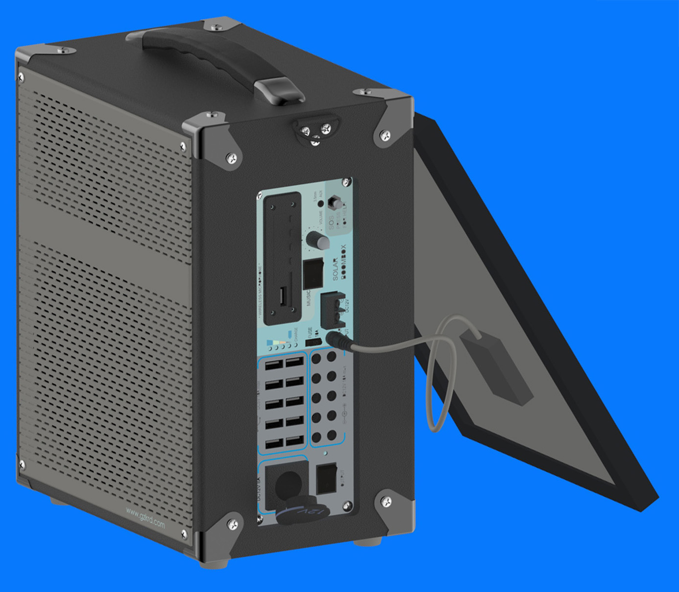 太阳能音箱(v5)-爱企查