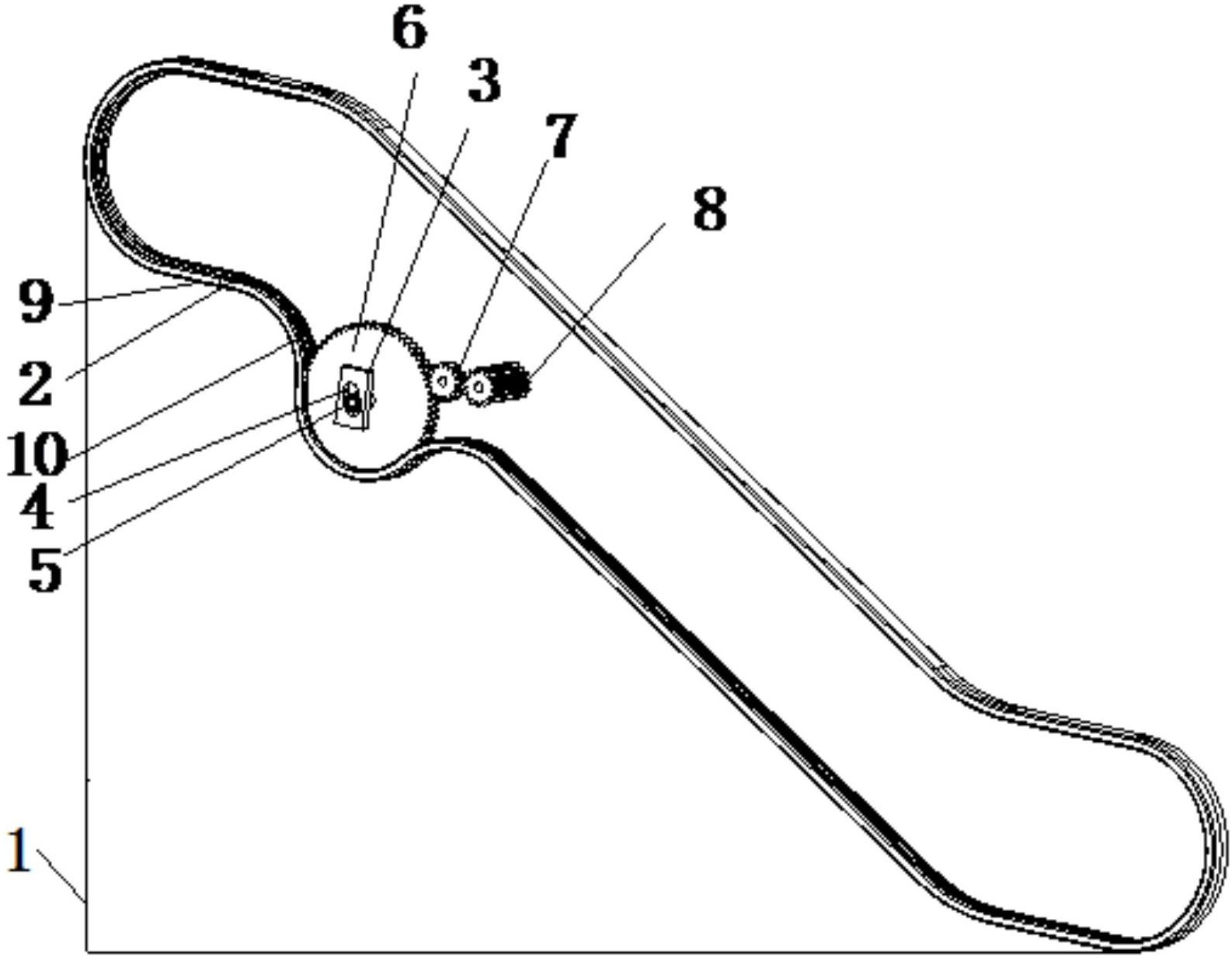 一种扶梯扶手带装置-爱企查