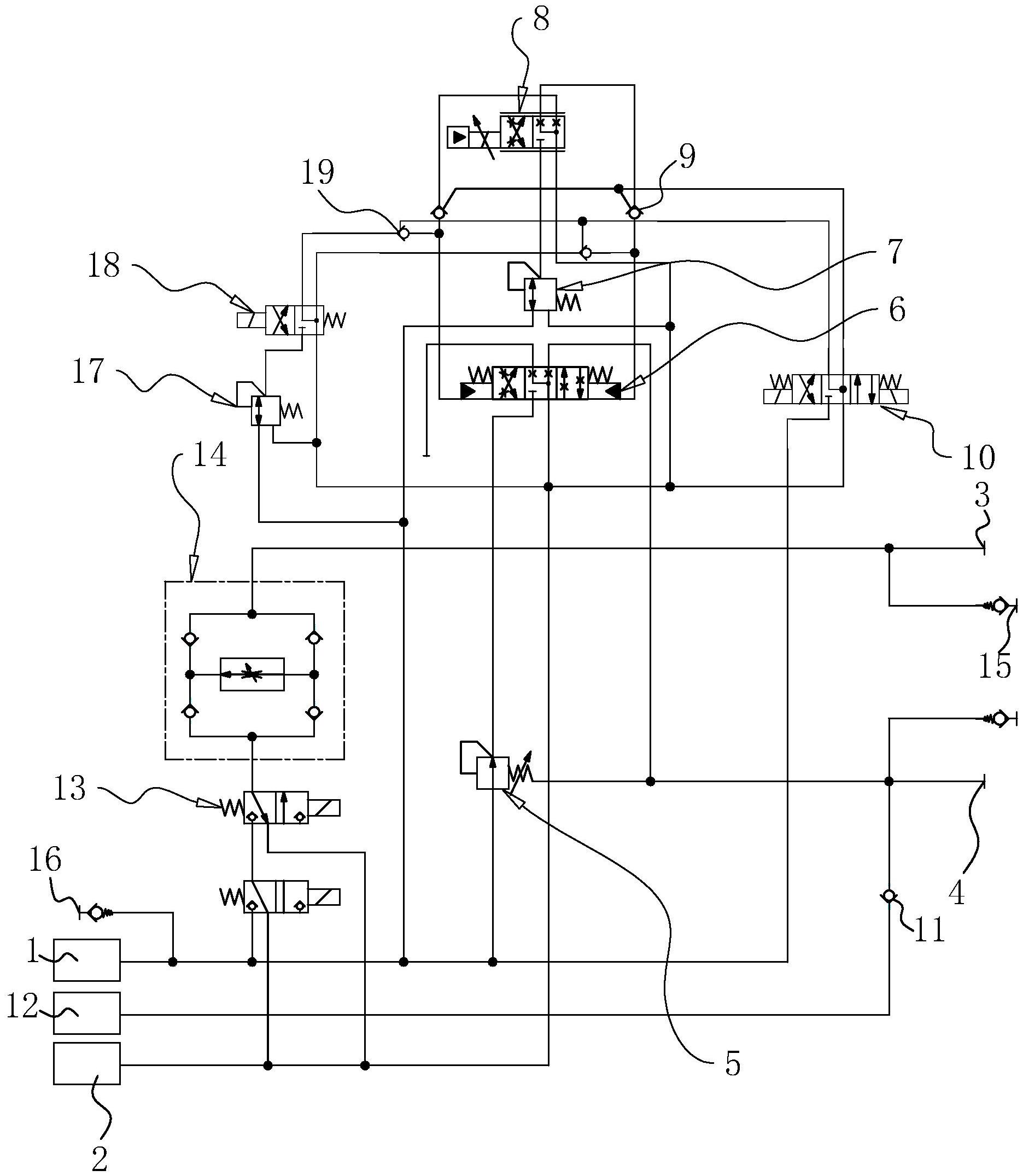 一种带有应急功能的汽轮机盘车控制系统
