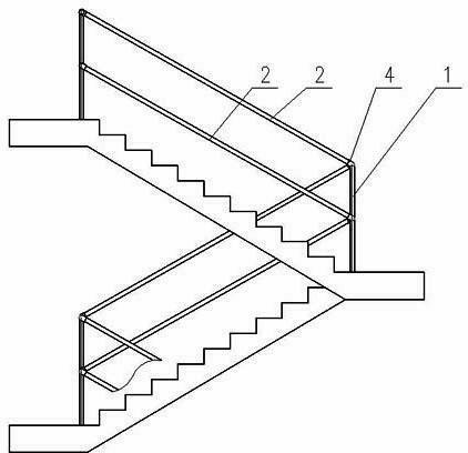 一种组合式钢管楼梯护栏-爱企查