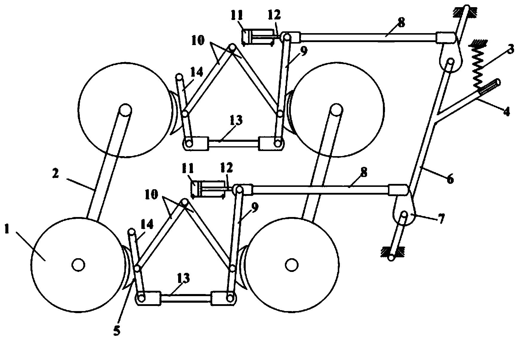一种电机车制动装置