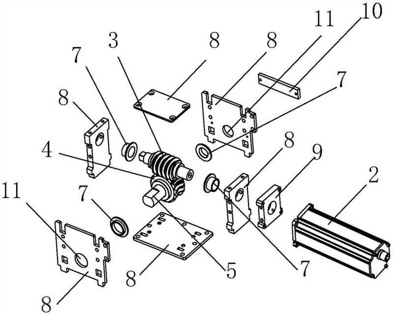一种便于互换边位使用的车位地锁驱动结构-爱企查