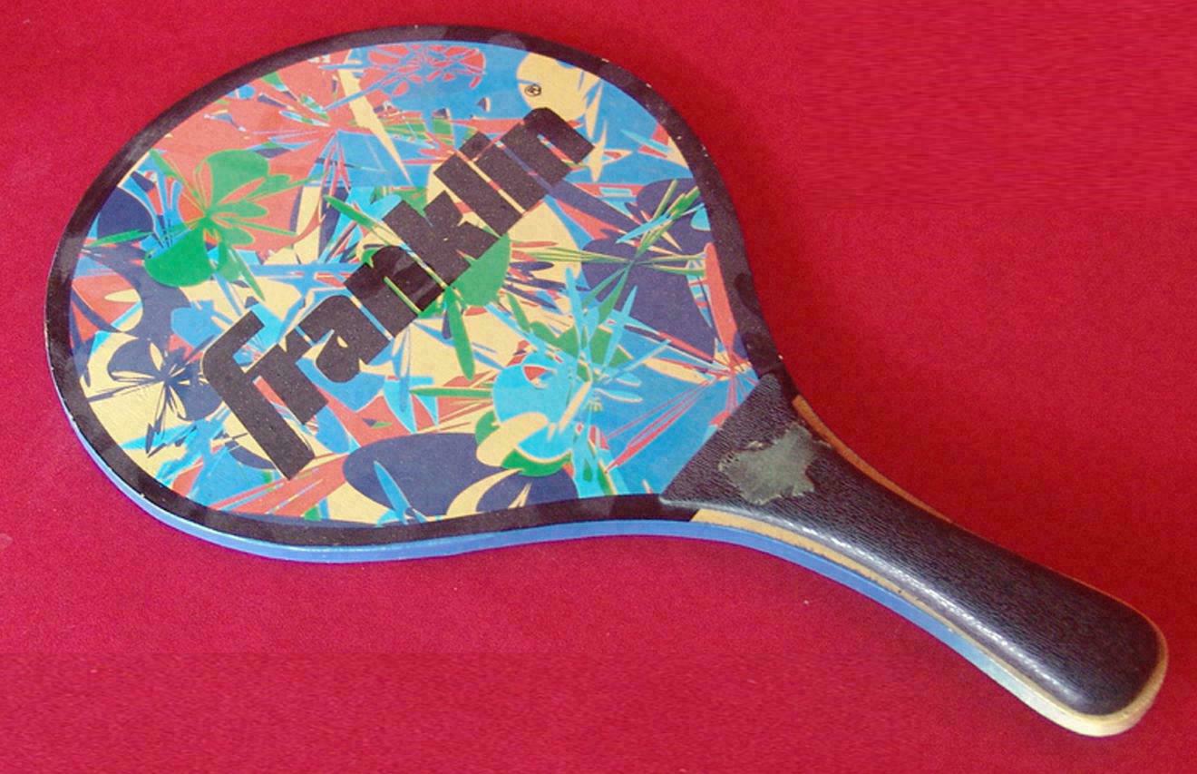 本外观设计产品的名称:乒乓球拍(001).2.