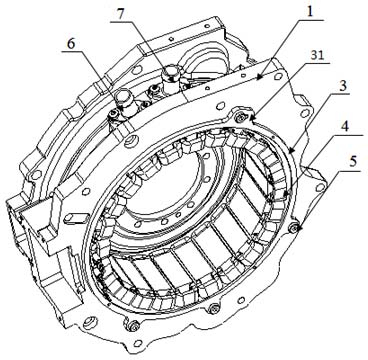 适用于混合动力汽车耦合机构的冷却水套-爱企查