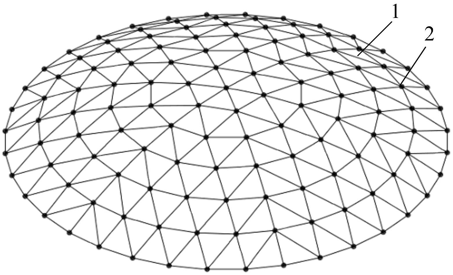 一种加强型铝合金单层空间网格结构-爱企查