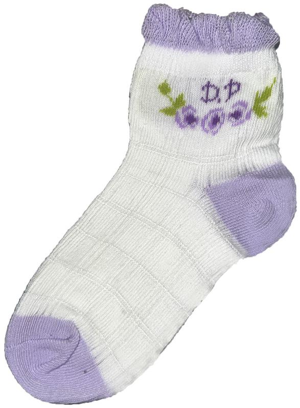 摘要附图摘要1.本外观设计产品的名称:袜子(法式紫色物语). 2.