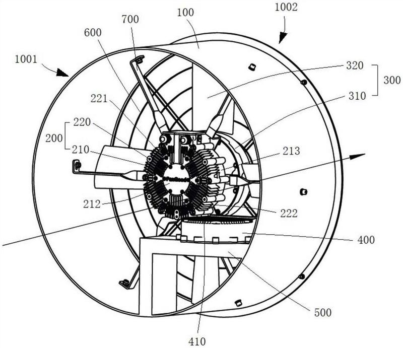 一种带有散热式电机的轴流风机-爱企查