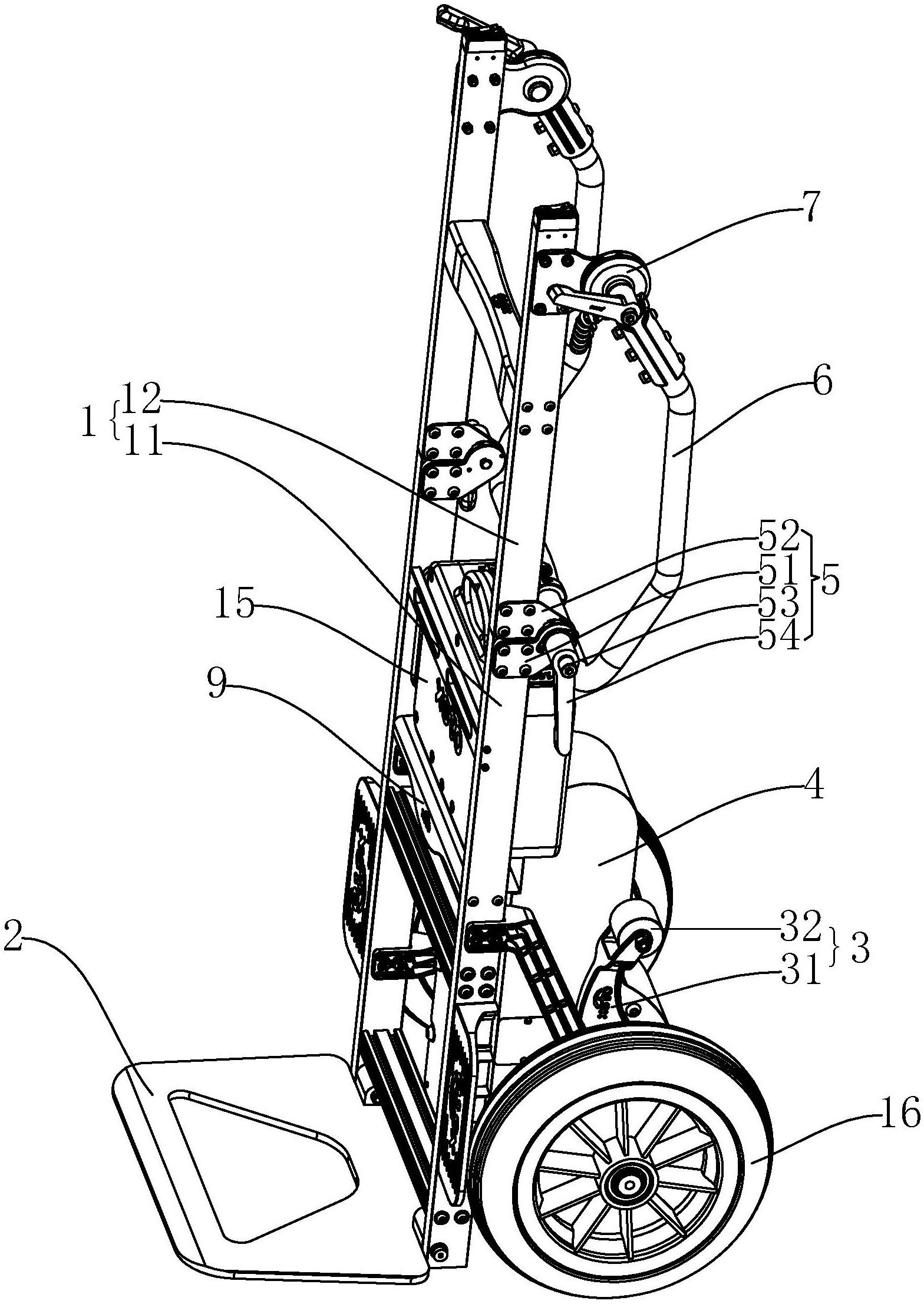 一种折叠式爬楼机-爱企查