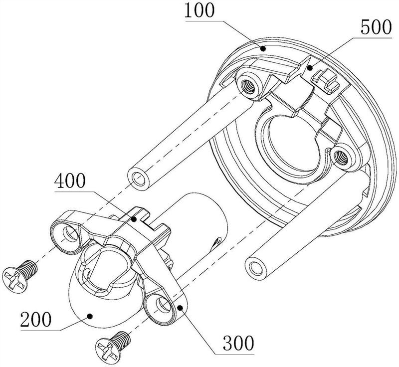 一种摇臂转动结构及灯具-爱企查