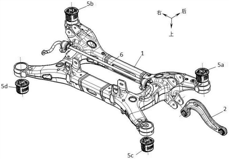 一种后副车架结构-爱企查