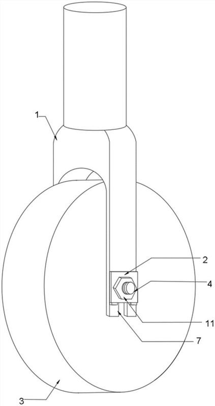 一种轮轴固定装置-爱企查