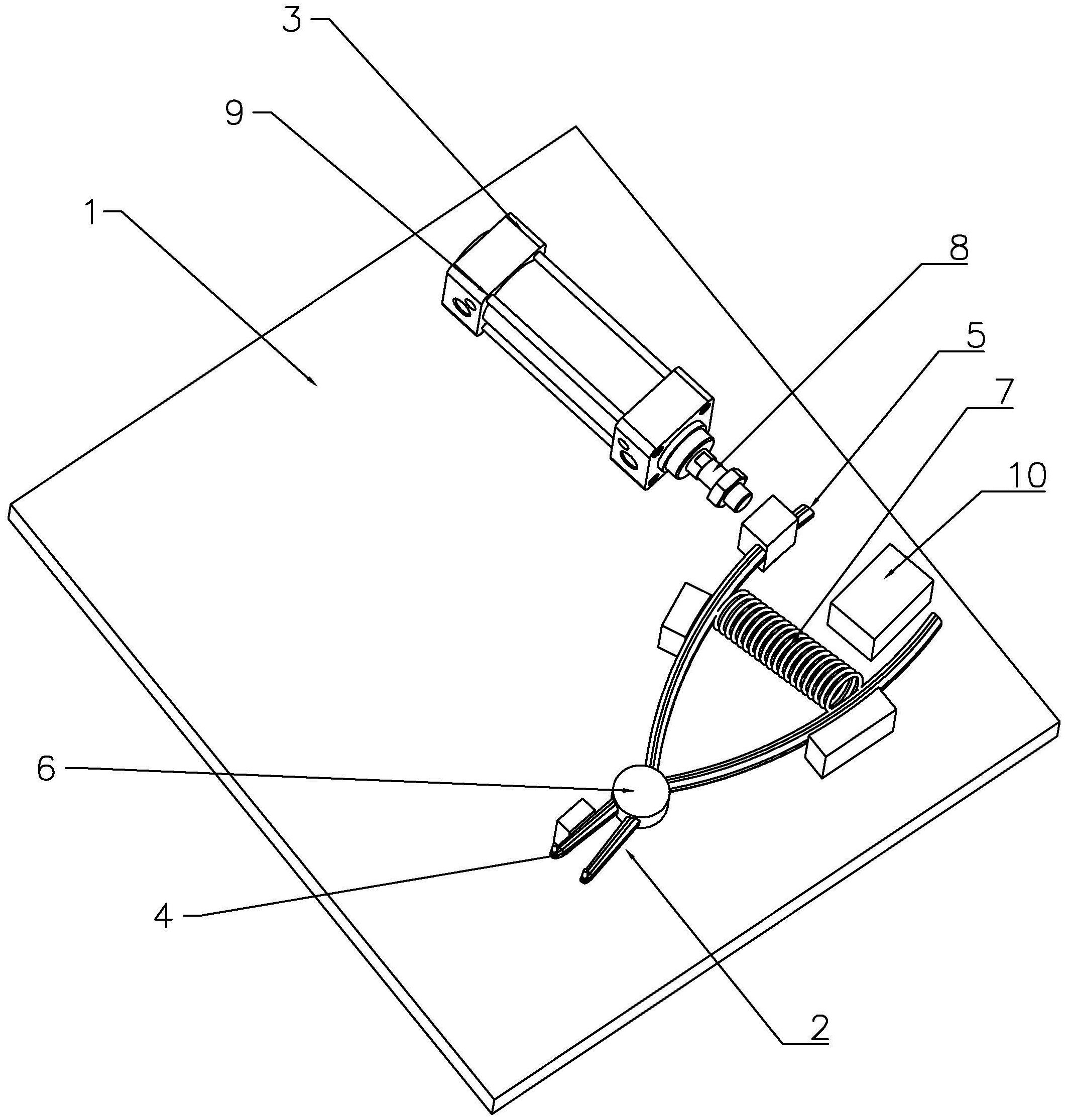 一种卡簧弹力试验装置-爱企查