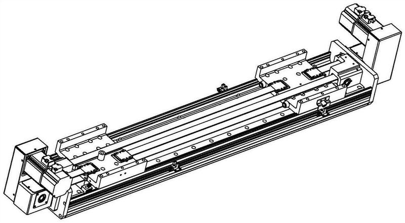 一种双移动座的同步带传动模组-爱企查