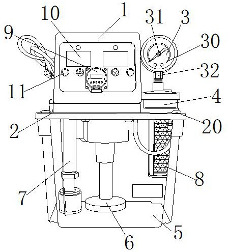 摘要附图摘要本实用新型公开了一种漆包线润滑油泵,其结构包括时间表