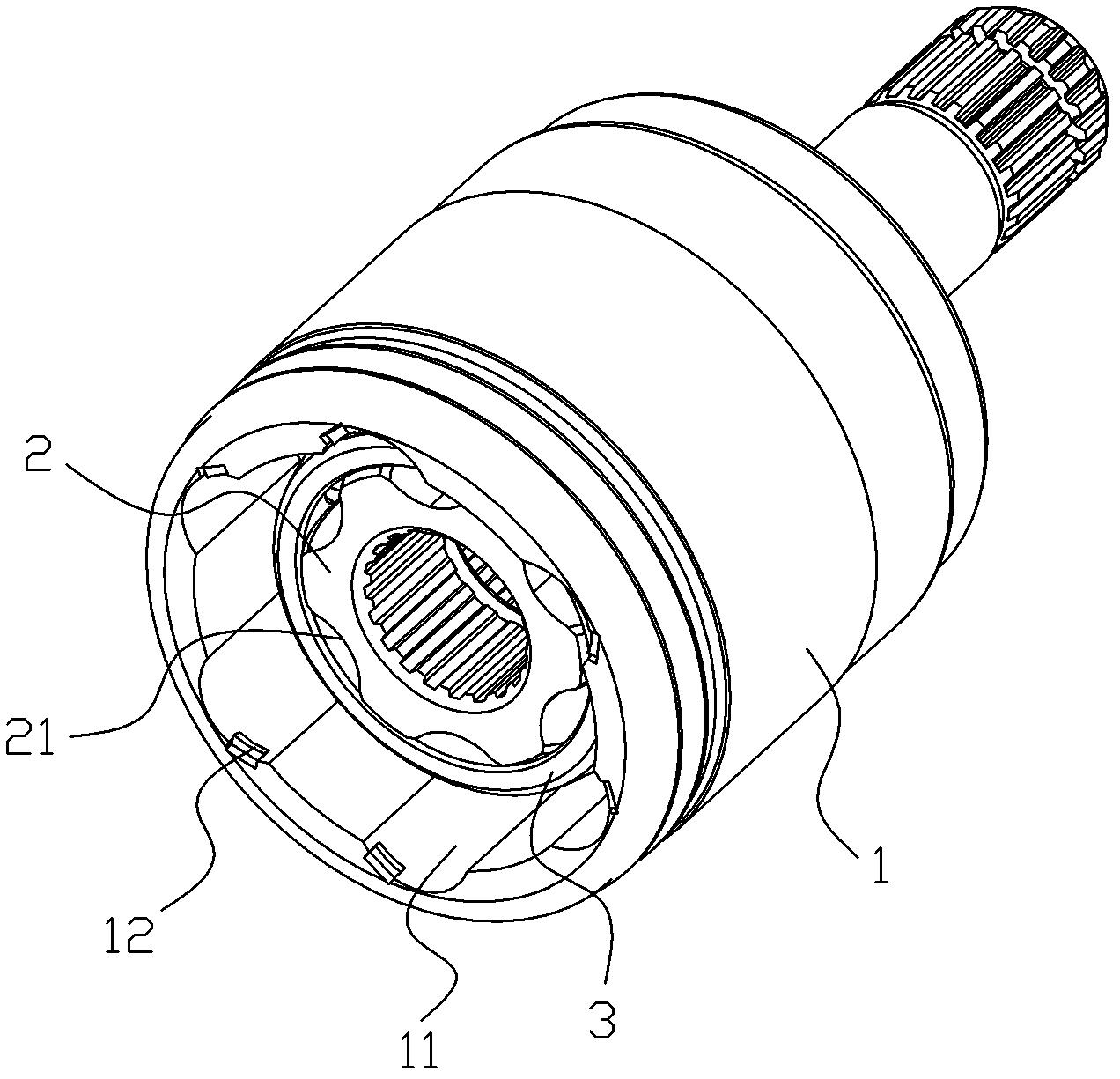 一种等速驱动轴球笼-爱企查