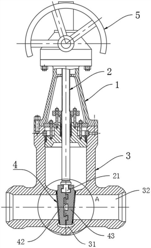 一种新型两块式楔式双闸板闸阀-爱企查