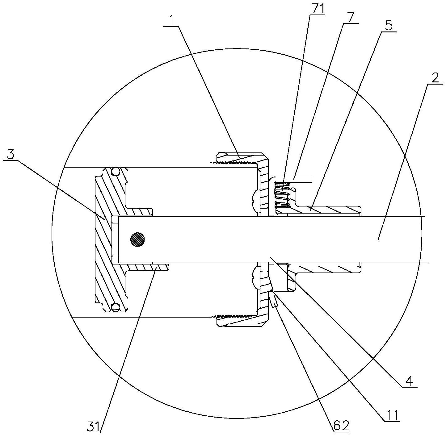 黄油枪拉杆锁定结构-爱企查