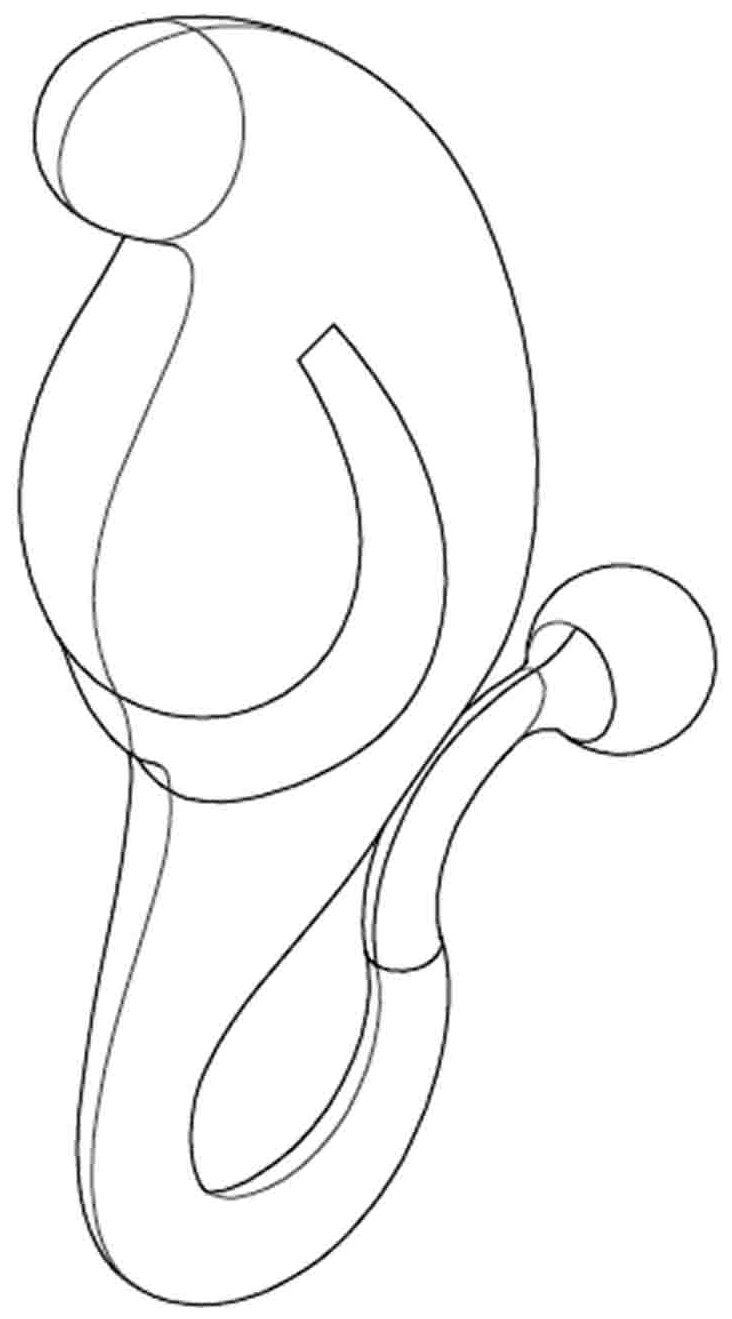 本外观设计产品的用途:本外观设计产品用于保健按摩的成人情趣用品.