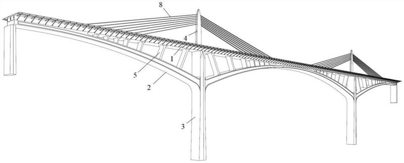 大跨度上承式索辅梁拱组合刚构桥-爱企查