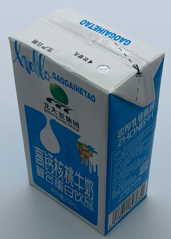 包装盒(北大荒高钙核桃牛奶)-爱企查