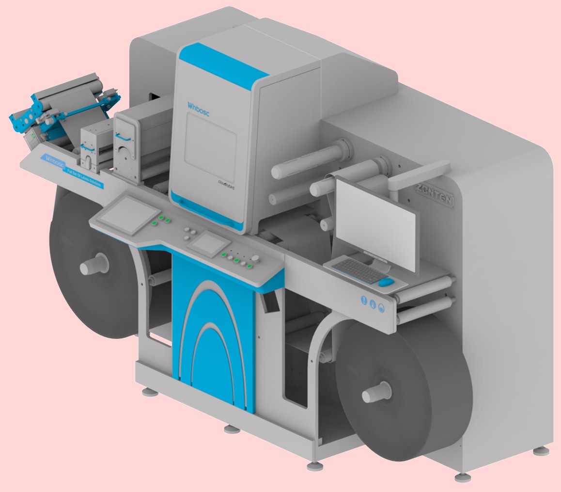 本外观设计产品的用途:用于印刷的机器.3.